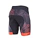 Beroy Men's Comfortable Bicycle Cycling Pants, 3D Padded Bike shorts,Red,X-Large