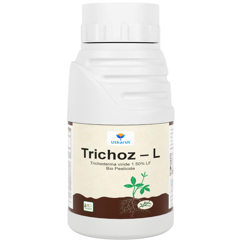 Utkarsh Trichoderma Viride Liquid, 1.5% W.P.: 2 x 10^6 CFU/ml min. for Plants, Crops and Home Gardening - Trichoz-L (250 ml; Pack of 1), BioFungiocides-image-14