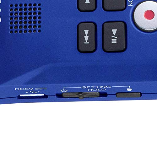 Zoom H1n Gravador prático edição azul