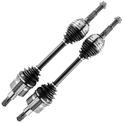 Image of Detroit Axle - 4WD 16pc Front End Kit for 2004-2007 Chevy Trailblazer GMC Envoy Buick Rainier 2005-2009 Saab 9-7X, 2 Upper Control Arms 2 CV Axles 4 Ball Joints 4 Tie Rods 2 Sway Bars 2 Boots