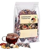 Traditionelle chinesische Kräuterteebeutel, natürlicher Bio-Reinigungs-Detox-Tee für Frauen und Männer, Formel-Fünf-Schätze-Tees für Männer und Frauen – Teebeutel