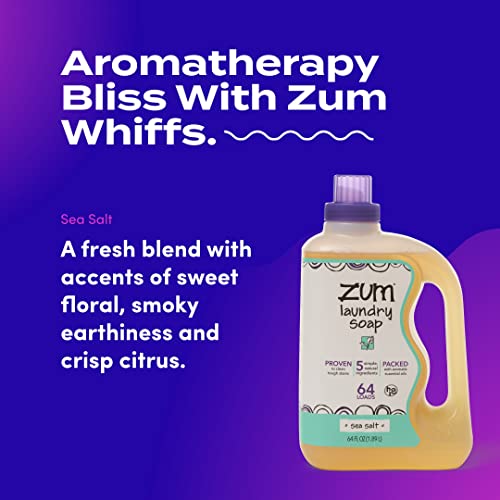 Zum Clean Laundry Soap - Sea Salt - 64 Fl Oz (2 Pack) #TOP2
