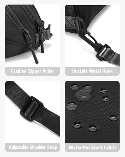 Image of Gitus Gifts for 6 7 8 9 10 Year Old Girls Purse Mini Nylon Crossbody Shoulder Bum Bags with Adjustable Straps