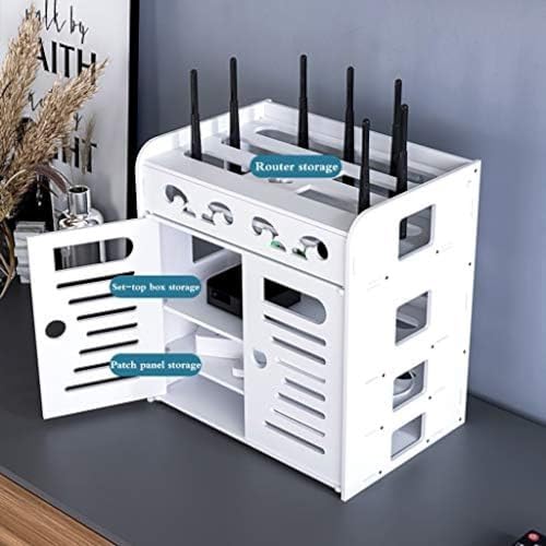 Boîte de rangement pour routeur WiFi esmen et câbles TV - 4