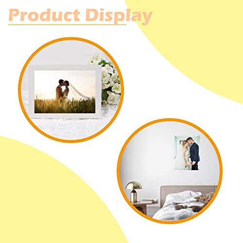 4 Stück Sublimation Metall Foto blanko Aluminium Fotoschilder Sublimationsrohlinge für Machen Foto Blank Wanddekoration Thermische Übertragung DIY Druck
