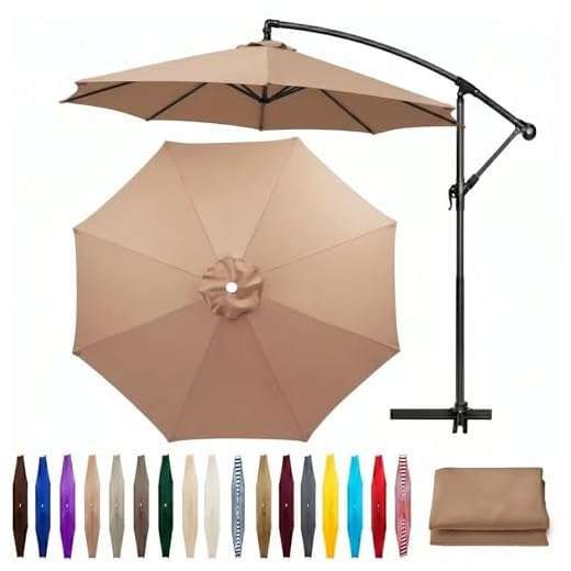 Umbrella Replacement Canopy for Outdoor Use