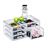 Hermosa exhibición de tu maquillaje: mantén tus cosméticos ordenados y limpias.