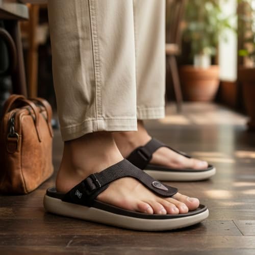 Image of KazarMax Premium ContourX Men's | Anatomical Comfort Sandals | Cushioned Footbed Sandal