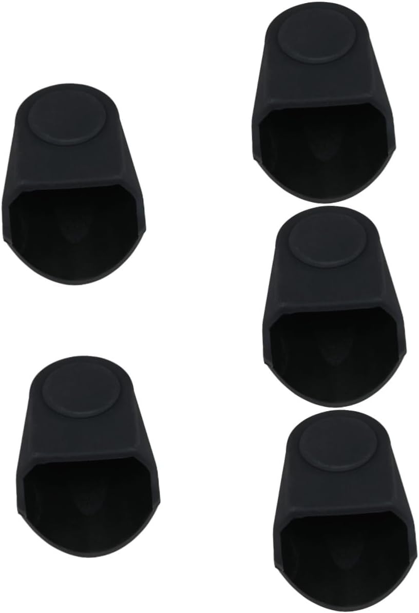 5pcs Saxophone Tenor Sax Mouthpiece Cushions Clarinet Cover Silicone Protective Case