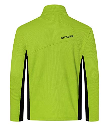 Image of Spyder mens Bandit 1 /2 Zip Fleece Ski Mid Layer Sweater Jacket