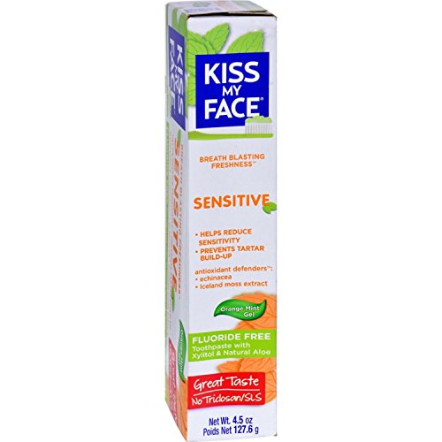 Kiss My Face Fluoride Free Sensitive Toothpaste 4.5 oz