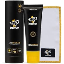 Crep Protect Leather Conditioner with UV Protection - Nourishing Lotion Rejuvenates, Cleans & Protects Sneakers, Shoes, Boots & leather - Nanotechnology Repels Water, Dust, Stains