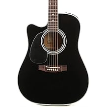 Takamine Legacy EF341SC, Left-handed Acoustic-Electric Guitar - Black