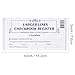 32 Pack Larger Lines Check Register, Checkbook Registers for Personal Checkbooks, Blank Ledger Transaction Registers for Personal or Business, Check Register Book Easy to Read, 24/25/26 Calendars