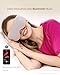 Eye Massager with 2 Level Heat & Cool, 150 Mins Uses, 3 Modes & 14 Vibration Heads, Heated Eye Mask with Bluetooth Music for Migraine, Eye Strain Puffiness and Dry Eye Relief, Eyes Care for Women Men