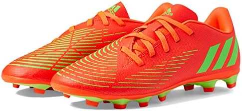 adidas Unisex-Child Edge.4 Predator Flexible Ground Solar Red/Solar Green/Black 10.5 Little Kid | Image 3