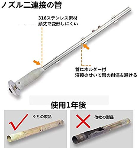 エンジン式 噴霧器 ミスト機 2代目 パワーアップ 超微細散布 霧/くん煙兼用 16L背負いタンク 2Lガソリンタンク 噴射距離50ｍ 害虫駆除 消毒 除草 肥料散布 4枚目