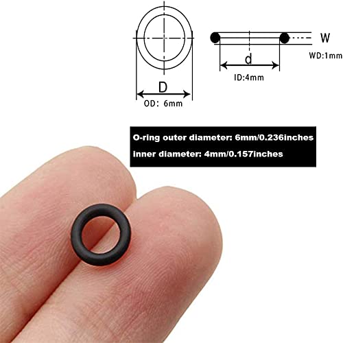 Toparchery 100Pcs 1/4 Inch O-Rings Specifically For Broadhead Replacement Rubber Bands Hunting Shooting Target #TOP2