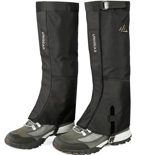 Unigear Snow Leg Gaiters, Waterproof Boot Gaiters for Hiking Walking