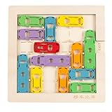 子供用駐車迷路おもちゃ 教育用移動車おもちゃ 問題解決能力向上おもちゃ 便利な駐車迷路