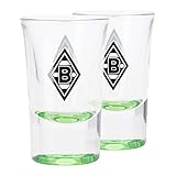  Schnapsgläser 2er Set BORUSSIA MÖNCHENGLADBACH