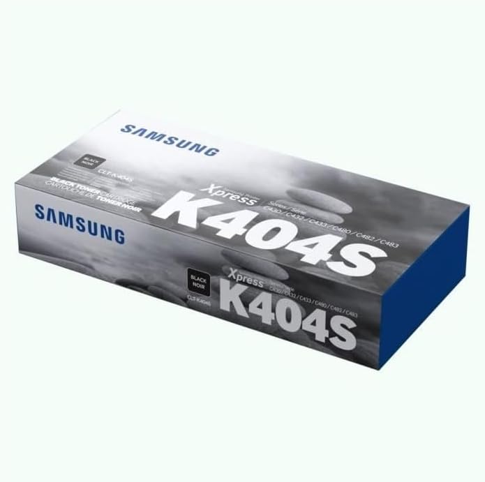 Samsung SU100A CLT-K404S Toner Cartridge, Black, Pack of 1