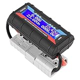 High Precision Watt Meter Voltage Amp Meter Power Analyzer Checker Analyzer Performance Monitor with LCD Screen for RC, Battery, Solar, Wind Power(150A)