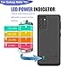 Loytal Battery Case for Samsung Galaxy Note 10+ Plus 5G, 6000mAh Rechargeable Extended Battery Charging Case, External Battery Charger Case, Add 100% Extra Juice