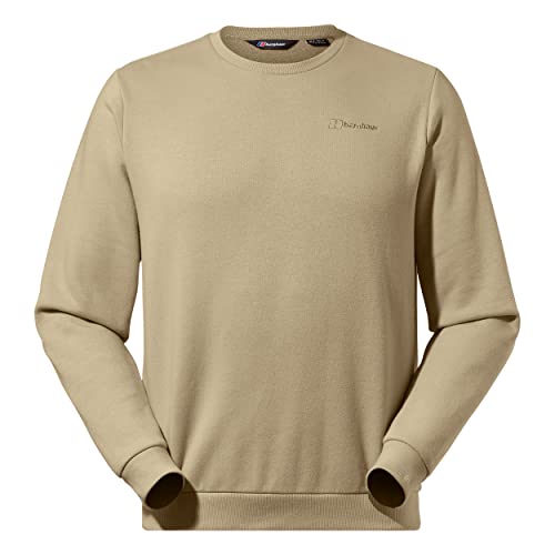 Berghaus Men's Logo Sweatshirt Crew Neck Jumper | Added Warmth | Extra Comfortable Sweatshirt (pack of 1)
