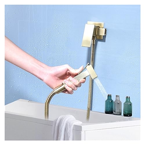 Mélangeur douche en laiton chromé au design carré élégant - 7