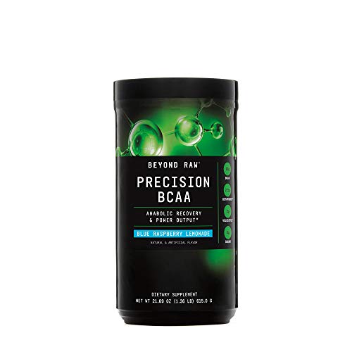 Beyond Raw Precision BCAA - Blue Raspberry Lemonade, 30 Servings, Provides Energy and Supports Muscle Repair
