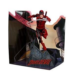McFarlane Toys – Marvel Daredevil 1:10th Scale Collectible with Scene (Daredevil #600)