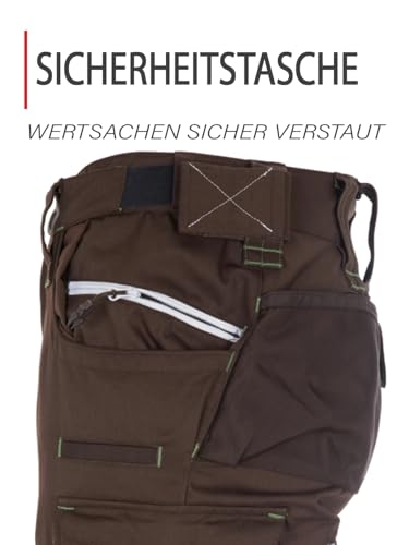 Engelbert Strauss Bundhose e.s.Motion 2020 Kastanie/seegrün (48)