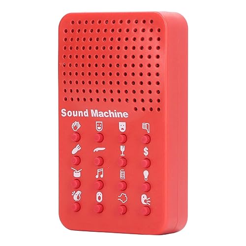Fabater Sound Machine, Portable Electronic Sound Maker, Novelty Prank Kids & Adults, Funny Sound Maker Machine with 16 Sound Effects, Electronic Novelty Funny Noise Maker Toy