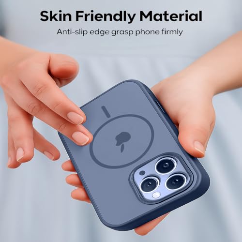 Image of AIBEX Protective OStand Case Compatible for Apple iPhone 17 MagSafe Compatible | Slim Back Cover with Camera Lens Protection, Strong Magnetic Support & Anti-Slip Grip | Military Grade Drop Protection