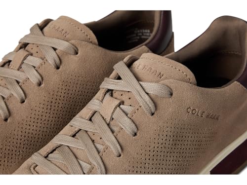 Cole Haan Men's Grandpro Angleace Sneakers, Irish Coffee Suede/Chocolate Raisin, 11-M US
