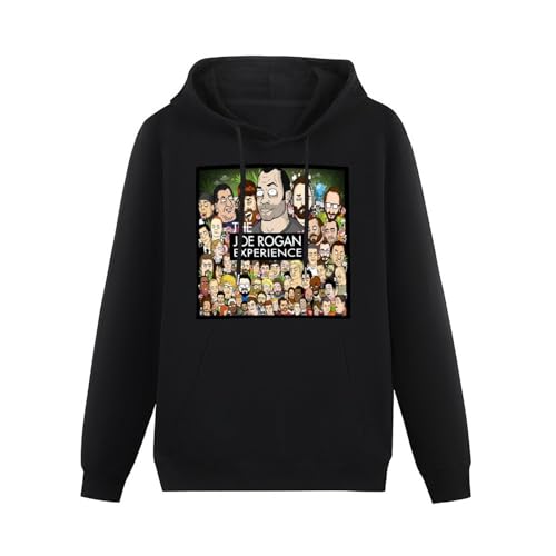Photo de Prof·Slow Joe Rogan and Guests Camicie E Hoody Unisex Ptinted Hoodies Long Sleeve Men's Hooded with Pocket Black S