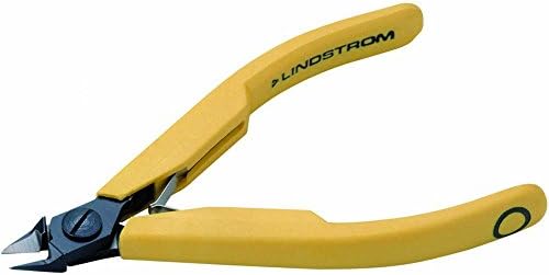 Lindstrom 8157-80-Series Flush Cutter - Medium Tapered & Relieved - 14-32 Guage Cutting Capacity - 4.43" L