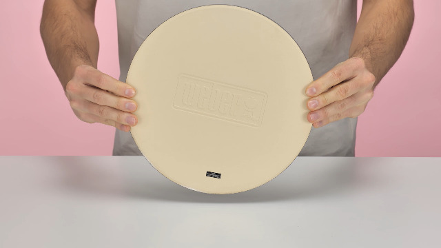 Pierre à Pizza Weber Rectangulaire 44x30 Cm – Cordiérite Vitrifiée, Pour Barbecue