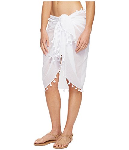 Seafolly Women's Beach Basics Cotton Gauze Sarong Swimsuit Cover Up2