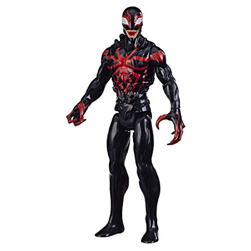 Conjunto 2 Bonecos Titan Hero Series Blast Gear Marvel Max Venom - Ghost-Spider e Miles Morales