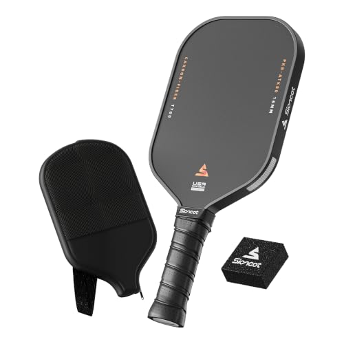 Image of Thermoformed MAX Carbon Fiber T700 Pickleball Paddles - Professional Grade