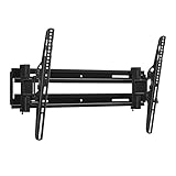 SANUS VuePoint Tilting TV Wall Mount for 32' to 70' Screens up to 80lbs - 5.02' Extension for 12 deg Max Tilt on Large TVs to Reduce Glare, Access Cables - DIY Install w/Hardware - FLT1