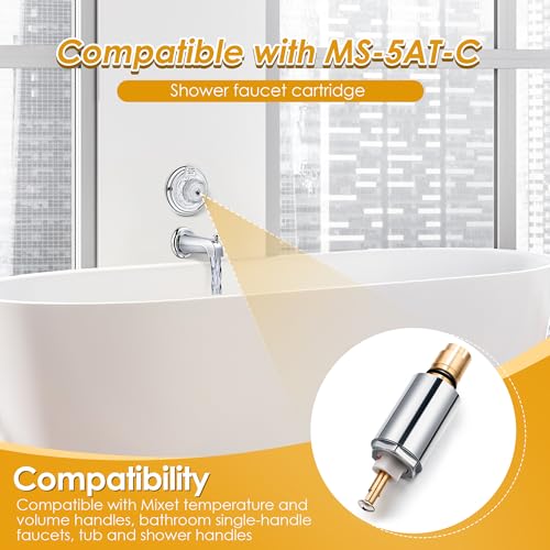 Cartouche de douche de rechange MS5ATC pour un contrôle fluide du mitigeur Mixet - 3