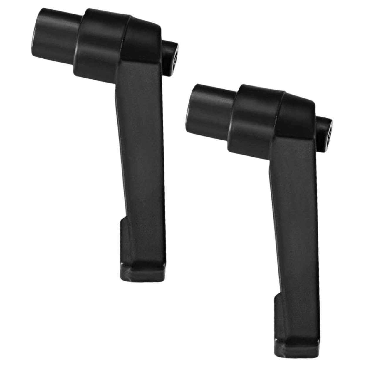HAWILLOSCH 2pcs Adjustable Handle Thread Adjustable Knob Locking Threaded Handle Machinery Thread Clamping Lever Machine Knob Lever Door Handle Threaded Handle Leverage Aluminum Alloy