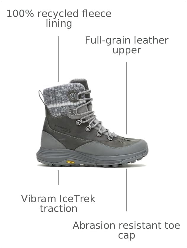 Image of Merrell womens Siren 4 Thermo Mid Zip Waterproof