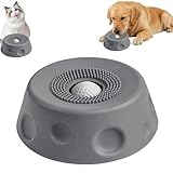 Schleckball Hund Silikon, Schleckmatte Hund, Antischlingnapf Hunde Katze mit Saugnapf, Futternapf Hundenapf Schleckmatte für Anti Schling Napf, Haustier Interaktives Spielzeug für Welpen Katzen