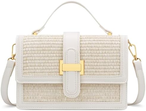 KKXIU Crossbody Bags for Women - Top Handle Purses for Lady, Leat...