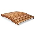 All Things Cedar FB48 Garden Bridge | 4-Ft Durable Outdoor Wooden Bridge for Garden, Backyards & Streams | Easy Assembly & Sustainably Sourced Cedar Wood | 46.5x35x7