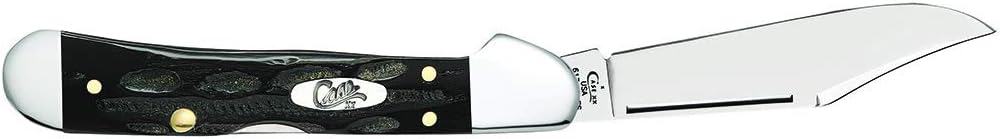Case WR XX Pocket Knife Jigged Buffalo Horn Mini Copperlock Item #65022 - (Bh1749L SS) - Length Closed: 3 5/8 Inches